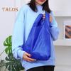 Foldable Shopping Bag with Reinforced Handle Large Capacity Waterproof Multipurpose Reusable Grocery Bag Holder Tote Bag