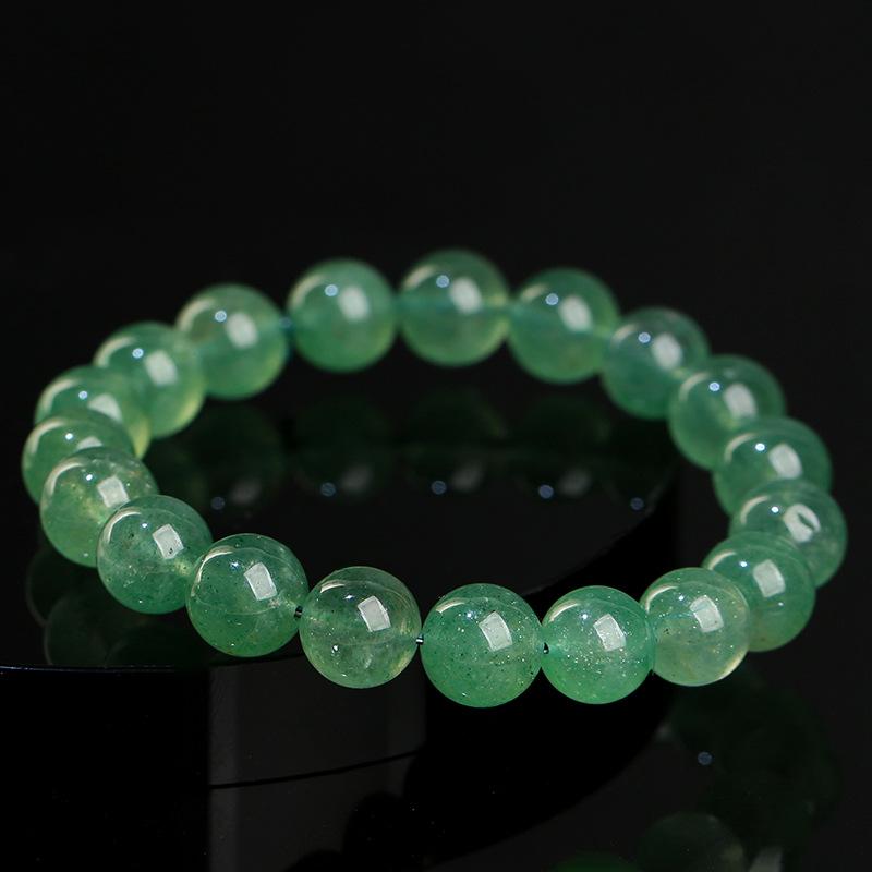 Браслет из кристаллов Hongchu Green Strawberry Crystal Браслет для изготовления украшений бусины из зеленого клубничного кристалла Разбросанные бусины