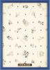 Tenyo [Made In Japan] Wooden Puzzle Frame, Disney-Specific Panel, 300 Pieces, Blue (30.5x43cm), Mickey Emblem Plate, Hanging Cord Included