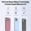 Luxury Liquid Silicone Soft Case Protection For iPhone 15 14 13 12 11 Pro Max Plus Mini Protective Phone Accessories 7 8 XS XR X