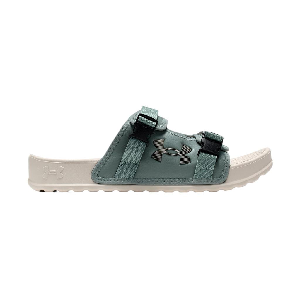 Under Armour Movement Fashion Comfortable Trendy Minimalist Slide Sandals Unisex Footwear Silicon-Green 6007202-348