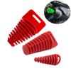 15-62mm Motorcycle Exhaust Pipe Plug Dust-proof Water Proof Exhaust Wash Plug PVC Universal Tailpipe Rubber Air Bleeder Plug