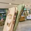 Чехол для телефона с мягким покрытием Love Heart для Iphone 14 13 12 11 Pro Max Xs Max Xr 14 Plus 14pro, противоударный чехол для браслета-цепочки на запястье