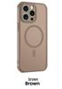 Полупрозрачный магнитный защитный чехол-скин для Apple iPhone 14 Pro Max