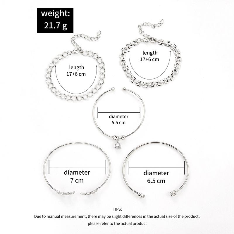 Ювелирные изделия Аксессуары Браслеты Браслеты Набор Очаровательная Леди Женщины Девушка Луна Цветок Бисер Горячие Богемные Новые Винтажные бусины