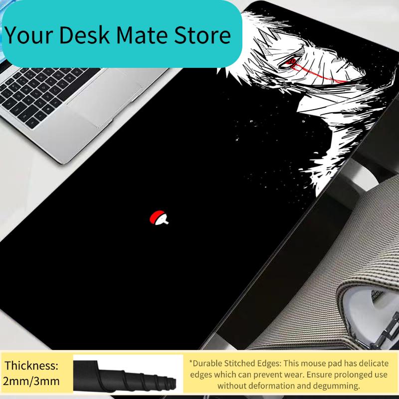 Mouse Pad Gamer Notebook Games Mouse Pad XXL Keyboard Pad Large Mousepad Mouse Mat Gaming Naruto Anime Durable Desk Mat