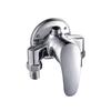 Zinc Alloy Surface Mounted Cold and Hot Triangular Shower Mixed Water Faucet, Bathroom Water Heater, Shower Faucet