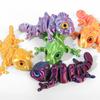 3D-печатная шарнирная модель ящерицы-хамелеона с подвижными суставами, гибкая игрушка-антистресс-хамелеон для снятия стресса, украшение для дома, офисного стола