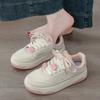 Women's Platform Sneakers 2025 Autumn Lace Up Breathable Non Slip Casual Shoes Comfortable Height Increase Outdoor Flats