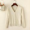FEKEHA Women Cardigan Knitted Sweater Long Sleeve Female Casual V Neck Woman Tops Plus Size