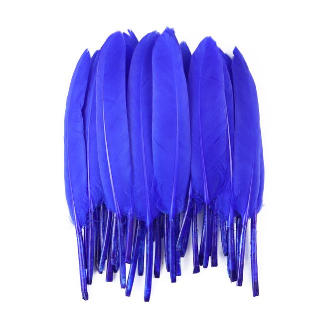 Natural Goose Feather 10-15cm Colorful Feather for Crafts DIY Jewelry Headress Carnival Dream Catcher Plumes Decor