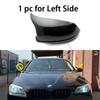 2x Carbon Fiber ABS Mirror Cover Side Rearview Mirror Cap Cover Shell Replacement For BMW 5 Series F10 F11 F18 Pre-LCI
