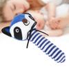 Cute Animal Baby Hand Bell Rattle Stick Infant Newborn Children Funny Plush ToysBlue