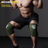 GINGPAI SPORT Фитнес-наколенник для приседаний, тяжелоатлетов, силовых тренировок, профессиональная поддержка колена для спорта и суставов, черный, размер M