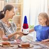 Украшения для стола Патриотические многоярусные украшения для подносов, домашний декор ко Дню независимости, красно-синие украшения для праздничного стола