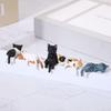 5 шт. Милый котенок Декорация Креативная кукла спящего кота Домашние украшения Игрушки Кошка Автомобиль Ландшафтное украшение Очаровательные подарки