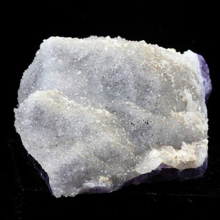 Pierres et Minéraux. Quartz, Fluorite. 307.5 ct. Pont des Bouyges, Corrèze, France.