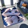 2026 Новый Милый Кот Котёнок Мяу Мультяшный Ковер для Спальни Гостиной Дивана Дома Придверный Коврик Декор, Большой Детский Игровой Нескользящий Напольный Коврик