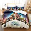 Новый комплект постельного белья Wakfu Single Twin Full Queen King Size Bed Set Adult Kids Bedroom Duvet Cover Sets Комплект простыней с 3D-принтом Wakfu