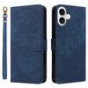 For iPhone 16 Plus Wallet Case RFID Blocking PU Leather Cover Stand View