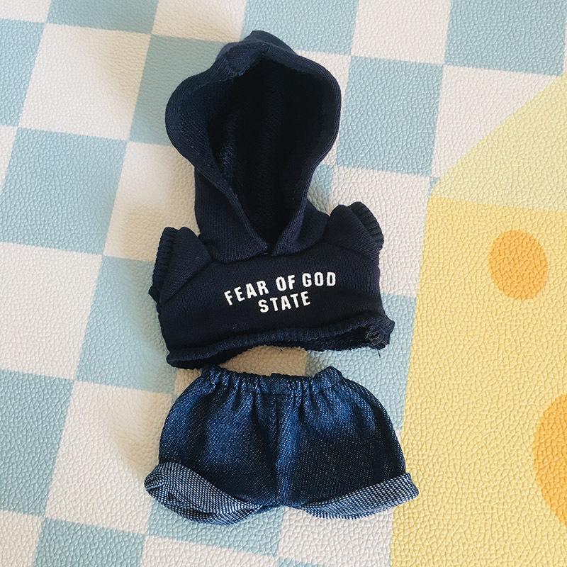 Cute 17cm Vinyl Plush Doll Outfits Blind Box - LaBuBu Pendant Dress Accessories