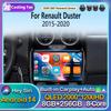 Android 14 Carplay Auto 4G+WIFI Автомагнитола для Renault Duster 2014-2020 Мультимедийный видеоплеер GPS Стерео 2din DVD Головное устройство DSP