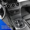 Защитная пленка для отделки центральной консоли автомобиля Наклейка-отделка на панель переключения передач центральной консоли автомобиля Для 15-18 Короткоходной ручки C-класса