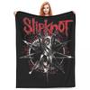 S-Slipknots Тяжелая ментальная музыка Одеяло Фланелевое Диван Теплое Плед Одеяла для Дома Спальни Офиса Покрывала Покрывало Стеганое одеяло