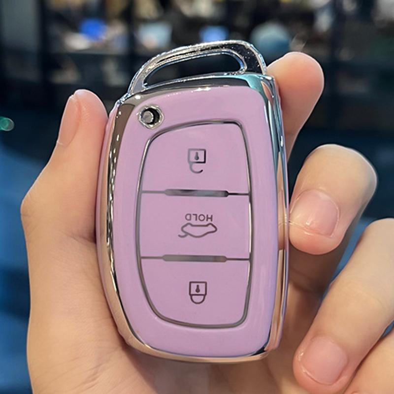 3 4 кнопки TPU чехол для автомобильного ключа для Hyundai ix35 i40 i20 i10 Tucson Elantra Creta Sonata Ioniq Accent Creata Smart Remote Брелки Чехол