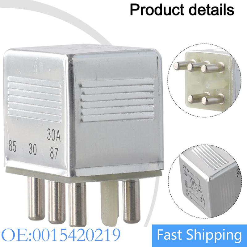 5 Pin Multi Purpose Relay For Mercedes Benz S320 S500 R107 W123 W124 W116 W126 R129 W201 001549 0015422219 Relays Accessorie