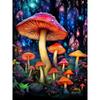 Алмазная картина, полная дрель, грибной пейзаж, круглая алмазная живопись, ручная работа, олень, животное, сделай сам, алмазная мозаика, картина, украшение дома