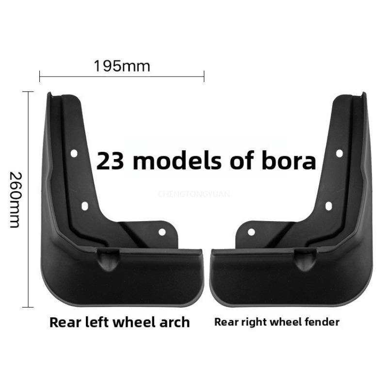 For VW Volkswagen Bora Mudguards Splash Guards Front Rear Wheels Fender Car Accessories 4Pcs Auto Parts