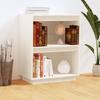 VidaXL Console Cabinet, White 60x34x75 Cm Solid Pine Wood