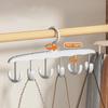 Многофункциональная вешалка для одежды, вешалка для сушки кругов, пластиковая вешалка для шарфов, носков, шкаф для хранения, для галстука, ремня, бюстгальтера