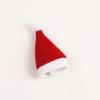 Christmas Hat Mini Red White Multi Purpose Christmas Decoration Accessory Festive Wine Bottle Utensil Decor Party Table Decor