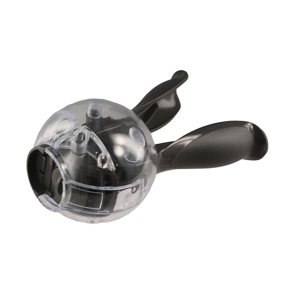 Ручная солонка-перечница в форме кроличьих ушей, пластиковая терка шарообразной формы, мельница для соли и перца, для ресторана