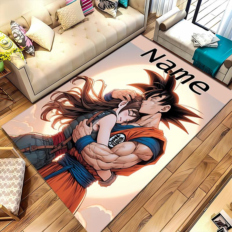 Custom personalization Dragon Ball Area Rug - Perfect For Kitchen, Bathroom,Laundry Room Decor Large Size Available,Gift All Seasons