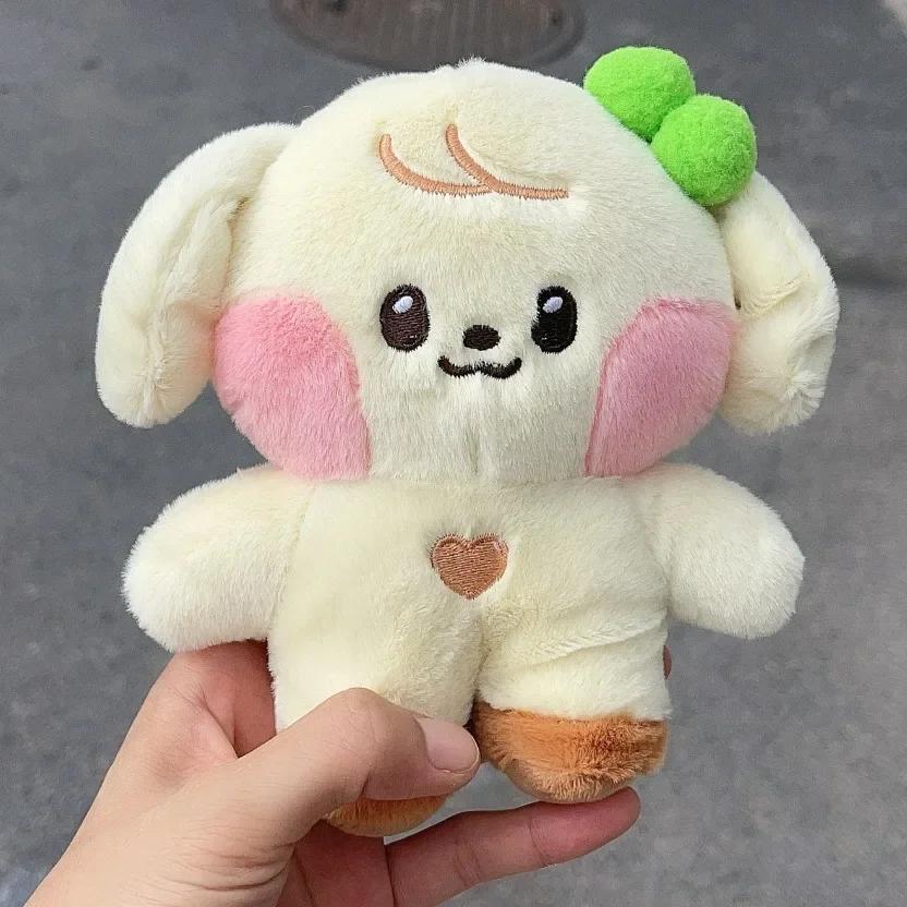 17CM KPOP MINIVE Cartoon Doll Figure Keychain WONYOUNG YUJIN LIZ Bag Pendant GAEUL LEESEO Fans Collection Gifts