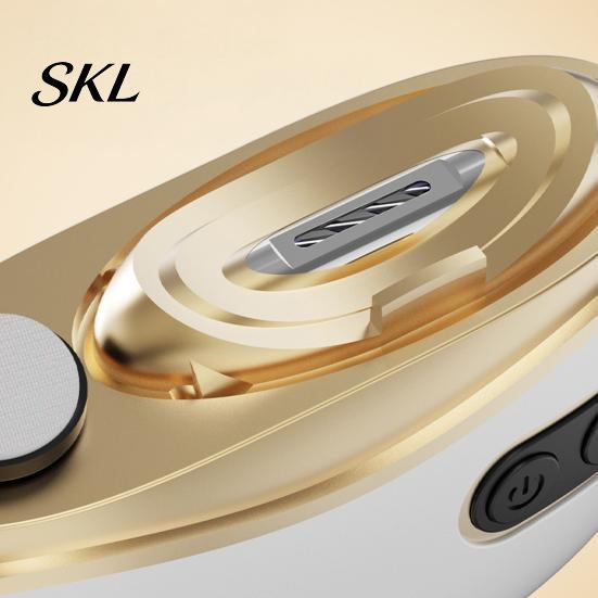Safe Nail Cutter 2-In-1 Electric Clipper, Rechargeable Automatic Trimmer Polisher, Pain Free Clipper Portable Fingernail Toenail for Adults