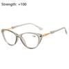 Очки для чтения «кошачий глаз» Очки для дальнозоркости Диоптрии +1.0~+4.0 HD Градиентные очки для пресбиопии