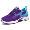 Sneakers women's shoes new large size air cushion shoes lightweight lace-up running shoes single shoes