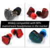 KZ Noise Isolating Comfortable Memory Foam Ear Tips Upgrade Enhance Bass Ear Pads Earbuds for KZ EDXPRO ZAX ZSX ED9PRO ZS10PRO