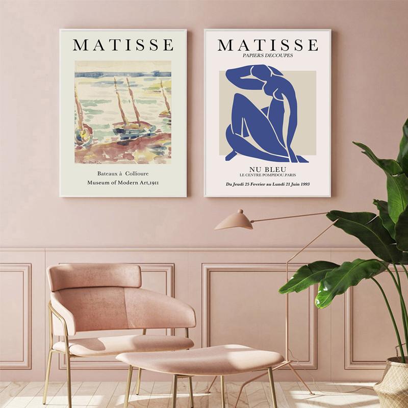 Henri Matisse Woman Body Abstract Art Canvas Painting Museum Artwork Wall Print Vintage Poster Modern Living Room Decor Picture
