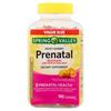 Spring Valley Prenatal Multivitamin DHA Folic Acid Gummy Spring Valley Prenatal Multivitamin 190 tablets, 6 units