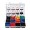 127-750pcs Heat-shrink Tubing Thermoresistant Tube Heat Shrink Wrapping Kit Electrical Connection Wire Cable Insulation Sleeving