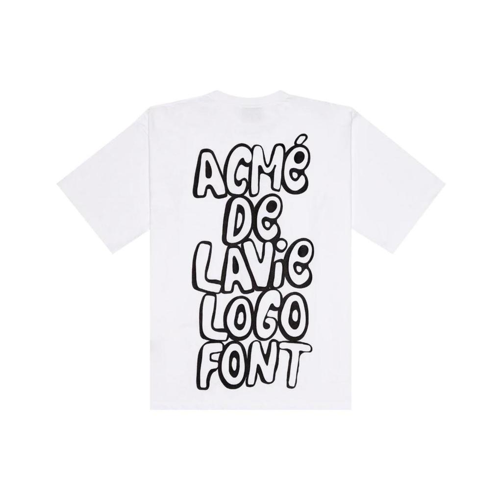 Acme De La Vie/ADLV Футболка унисекс Белая ADLV19SS-SSWHSL-WHT