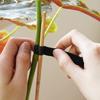 Plant Tie Double Sides Reusable Nylon Hook Loop Garden Supports Bamboo Cane