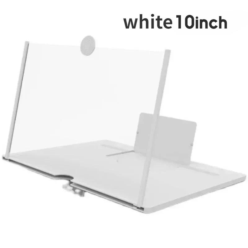 Portable Phone Screen Expander 10 Inch HD Magnifier Foldable Stand For iPhone Samsung Anti Blue Light Movie Gaming Red 1