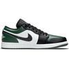 Air Jordan 1 Low Green Toe Men Sneakers Noble-Green Pollen White 553558-371