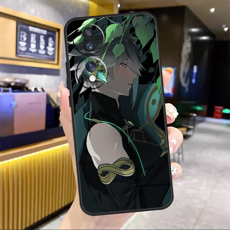 Чехол Genshin Impact для Honor 90 Lite 70 Lite 50 X8a X9a X7a X6a X7 X8 X9 Magic 5 Pro 4 Lite 9X 8X Coque